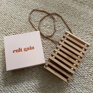 Cult Gaia Bamboo Crossbody bag